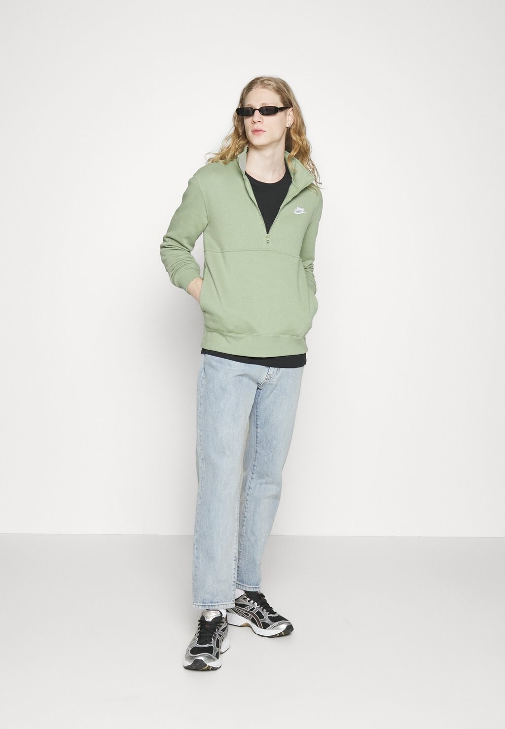 

Толстовка Nike M Club Bb Hz, масло зеленый / белый