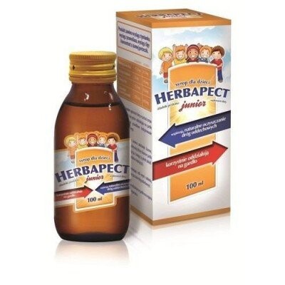 

Herbapect Junior, Малиновый сироп, 120 г Inna marka