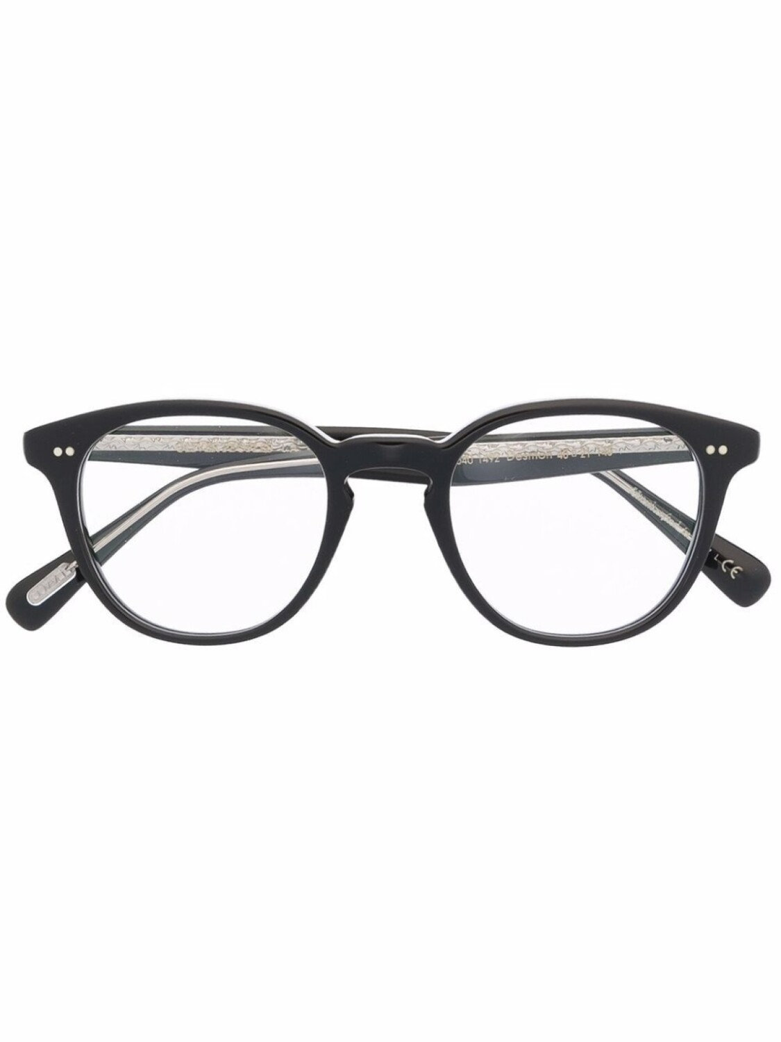 

Oliver Peoples очки Desmon в круглой оправе, черный