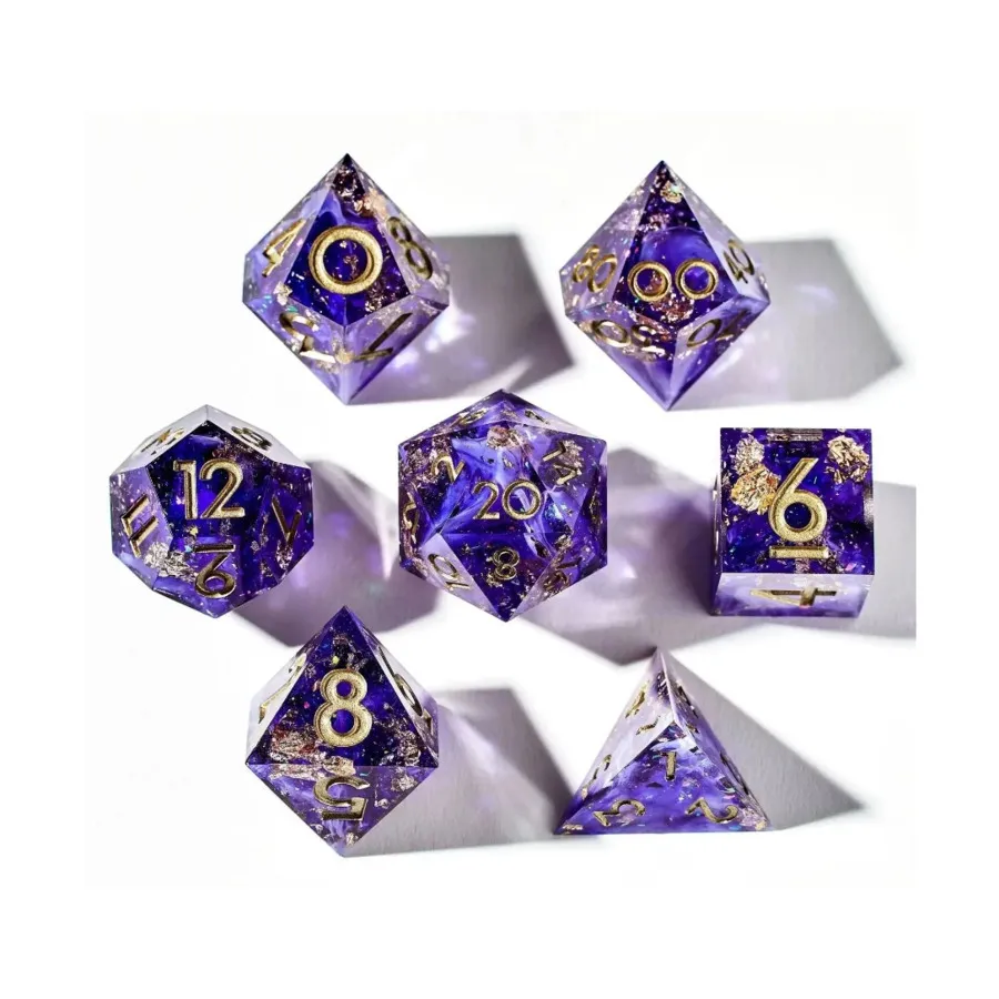 

Поли-набор - Неблагой Двор (7), Resin Polyhedral Sets (Dispel Dice)