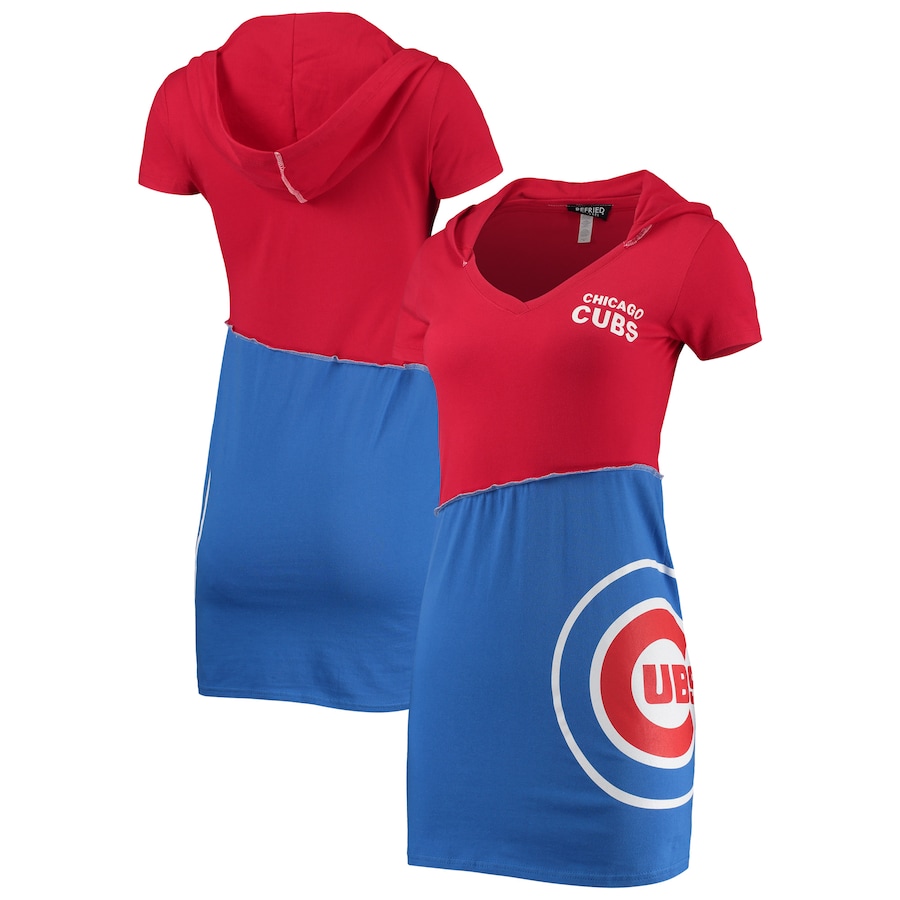 

Платье-худи Refried Apparel Chicago Cubs, красный