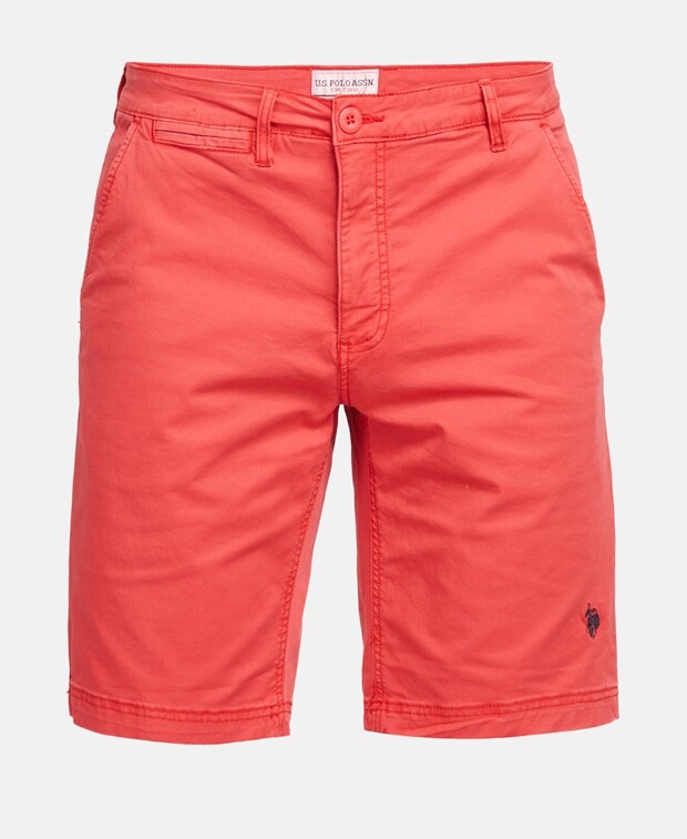 

Шорты-бермуды U.S. Polo Assn., персик