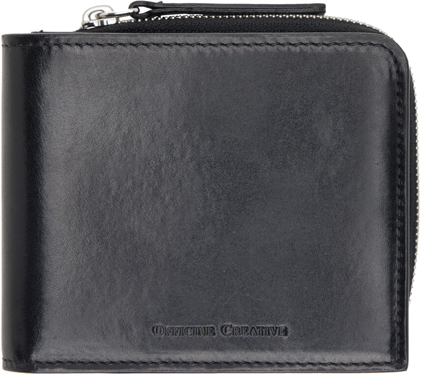 

Черный кошелек Berge 004 Officine Creative