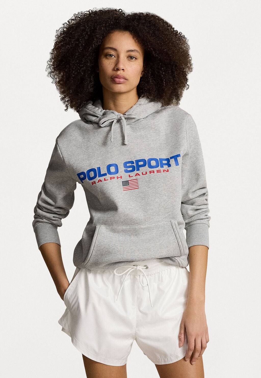 Толстовка HOOD LONG SLEEVE UNISEX Ralph Lauren, цвет andover heather