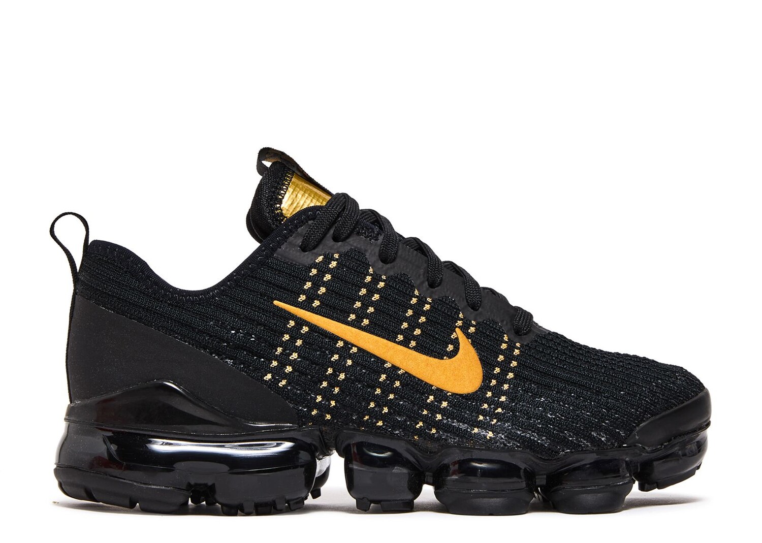 

Кроссовки Nike Air Vapormax Flyknit 3 Gs 'Black Gold', черный