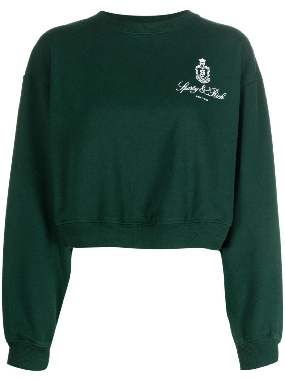 

Sporty & Rich толстовка Vendome с логотипом, зеленый