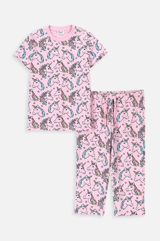 Coccodrillo Детская хлопковая пижама, розовый чехол mypads fondina coccodrillo для jiayu g4c