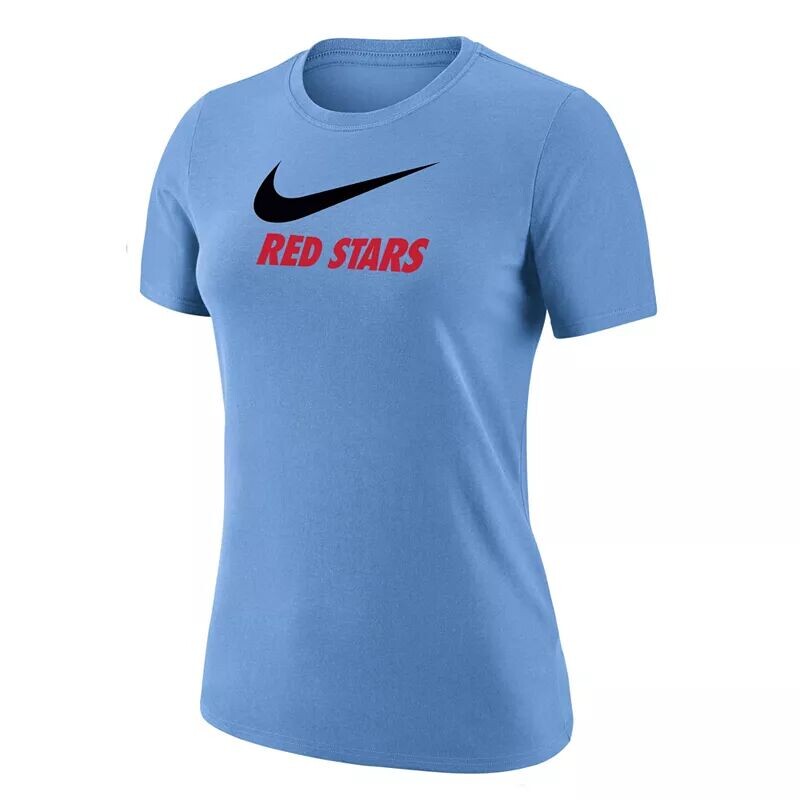 

Синяя женская футболка Nike Chicago Red Stars с галочкой