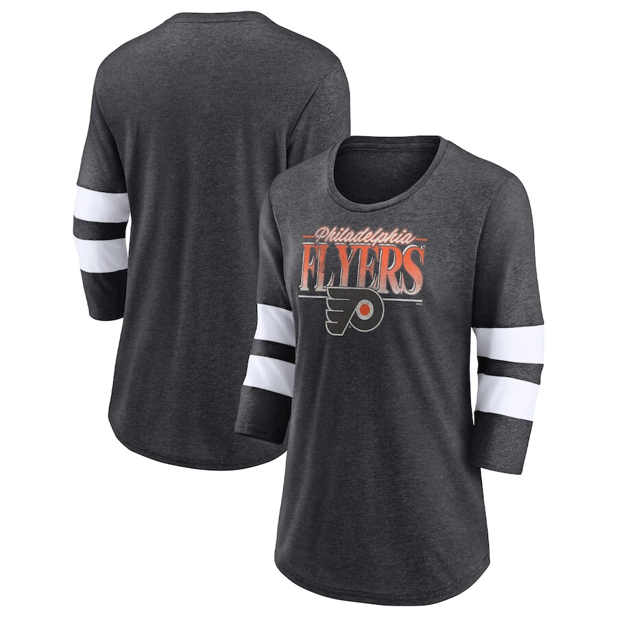 

Футболка с длинным рукавом Fanatics Branded Philadelphia Flyers, угольный