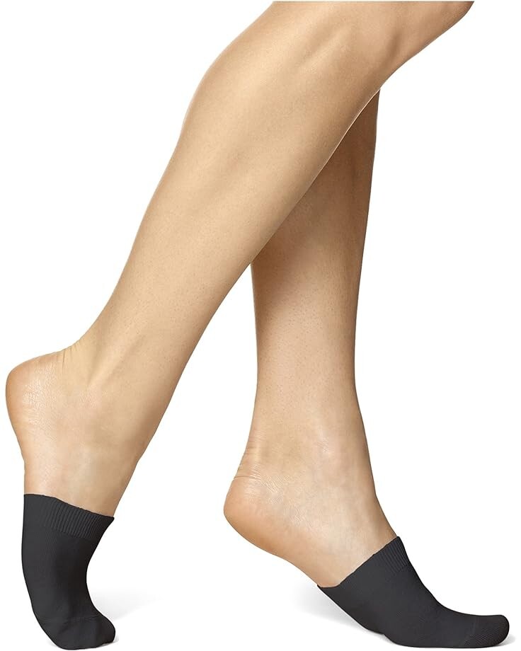 

Носки HUE Cotton Toe Topper 3-Pack, черный