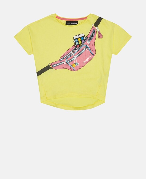 

Футболка Desigual, светло-желтого