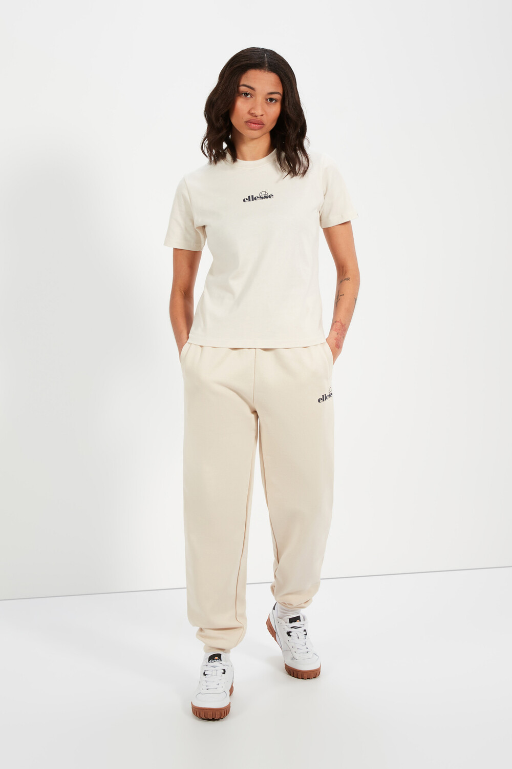 

Футболка,Женщины/Девочка,Хаки Ellesse, белый