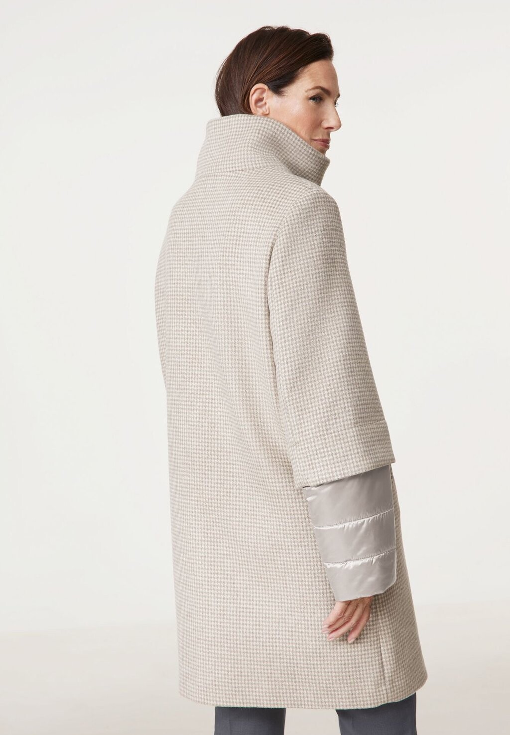 

Короткое пальто LANG MIT-PATCH Gerry Weber, бежевый