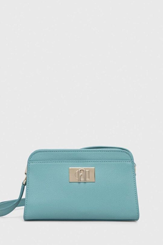 

Кожаная сумочка Furla, бирюзовый