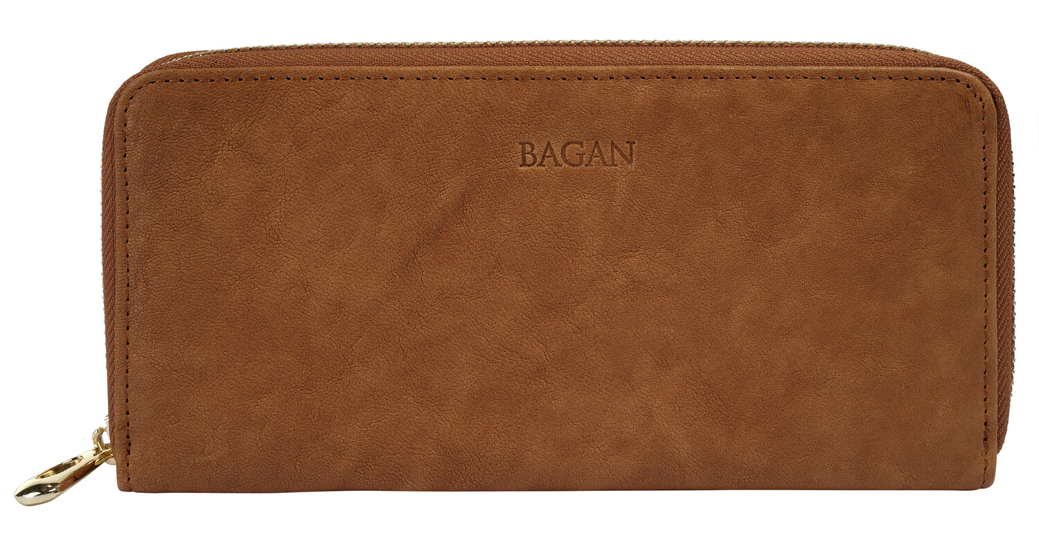 

Кошелек Bagan, коньячный