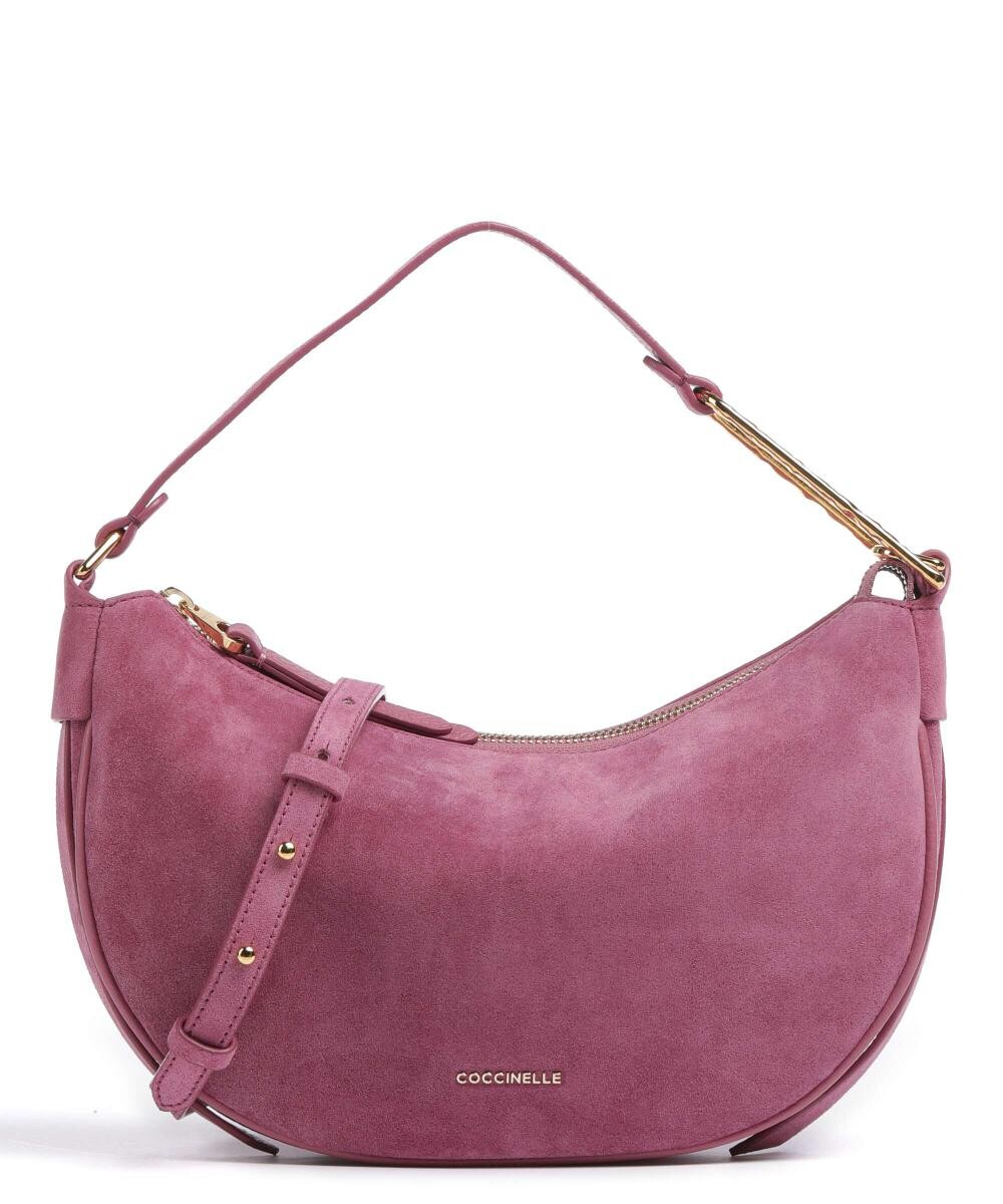 

Сумка-ведро Priscilla Suede из матовой яловой кожи Coccinelle, розовый