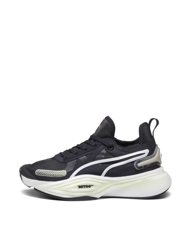 

Бело-черные кроссовки Puma Pwr nitro sqd puma