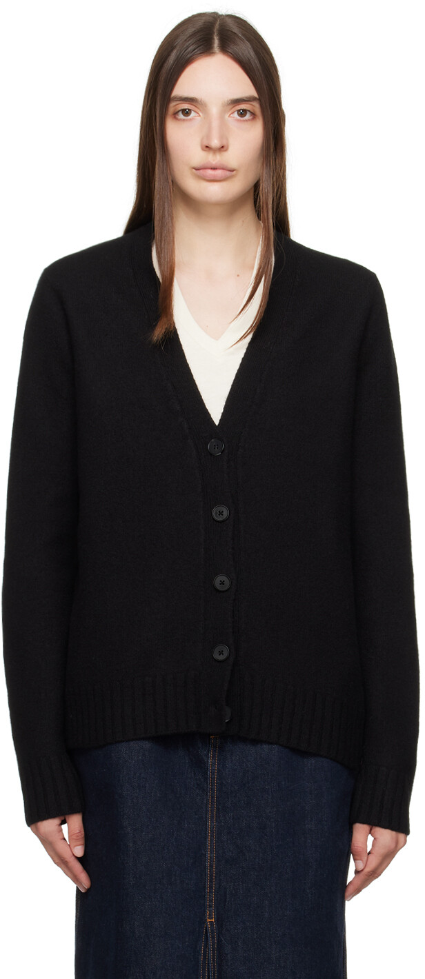 

Черный кардиган на пуговицах Jil Sander