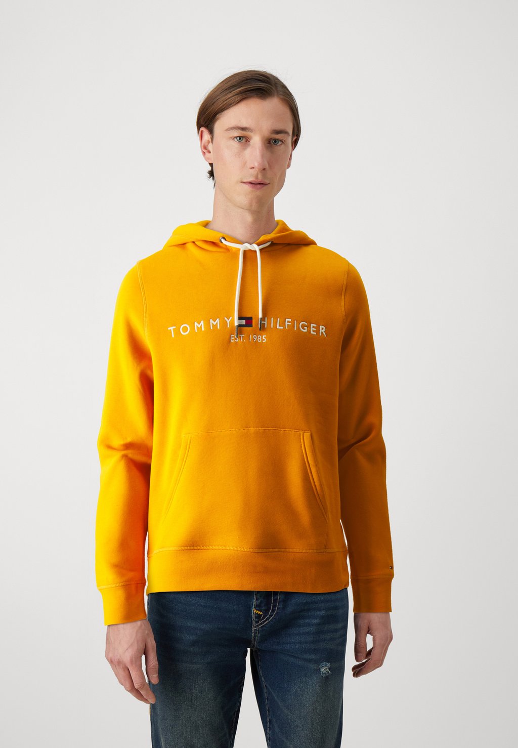 

Толстовка с капюшоном Hoody Logo Tommy Hilfiger, цвет rich ochre