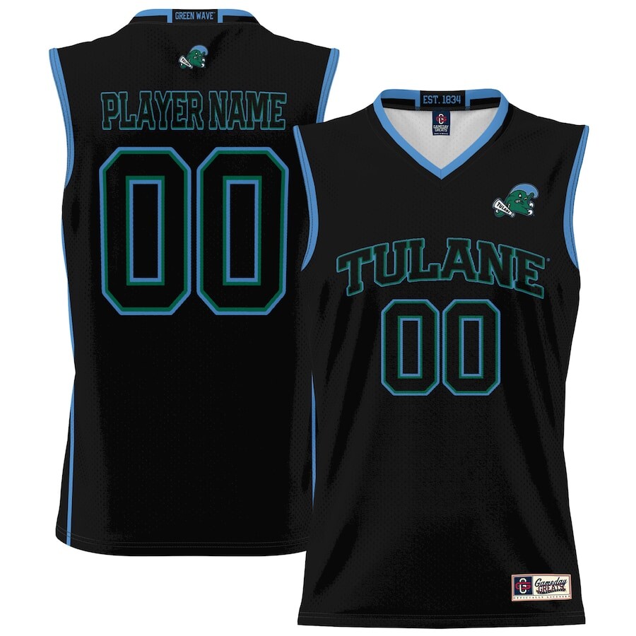 

Джерси ProSphere Tulane Green Wave, черный