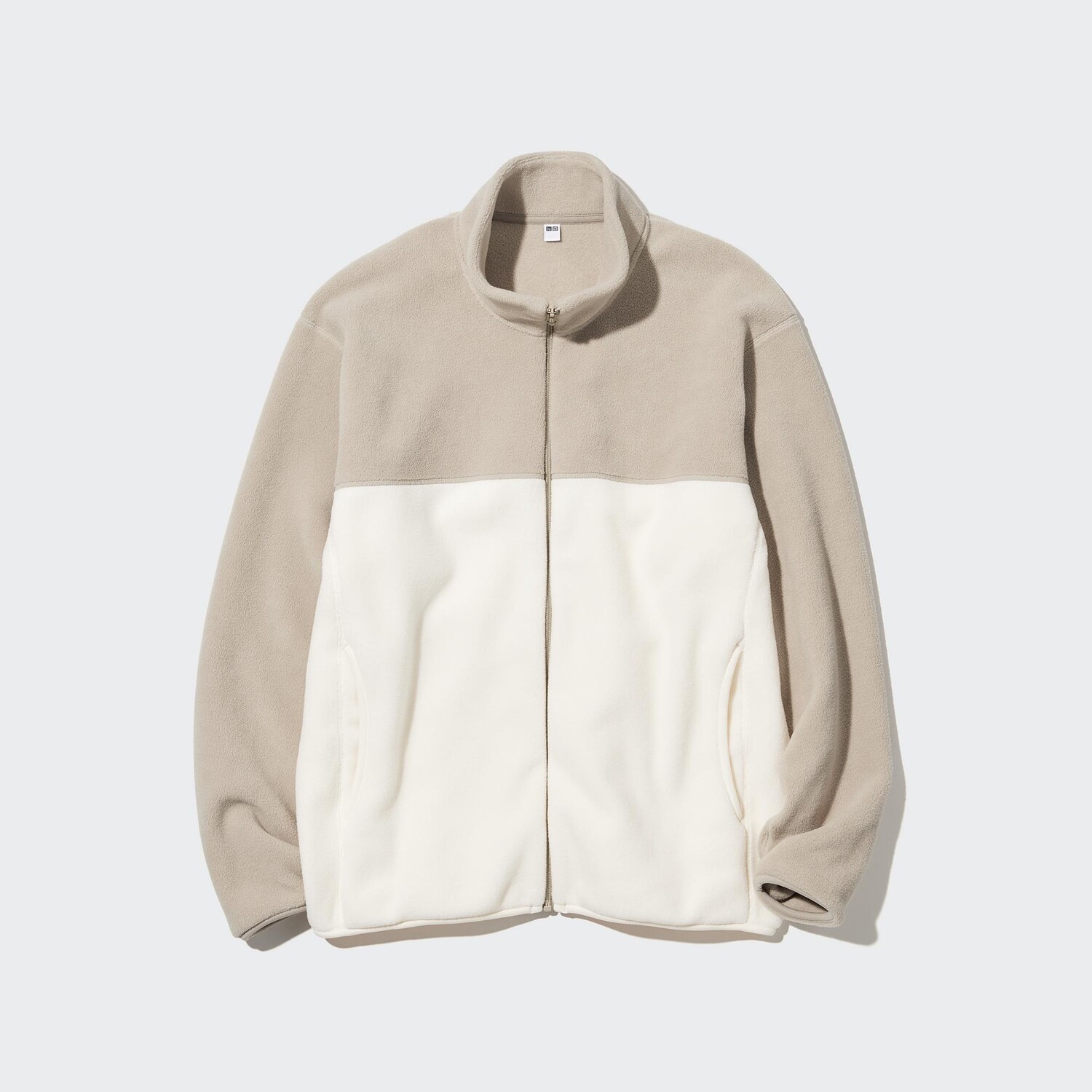 

Куртка UNIQLO на флисе, бежевый