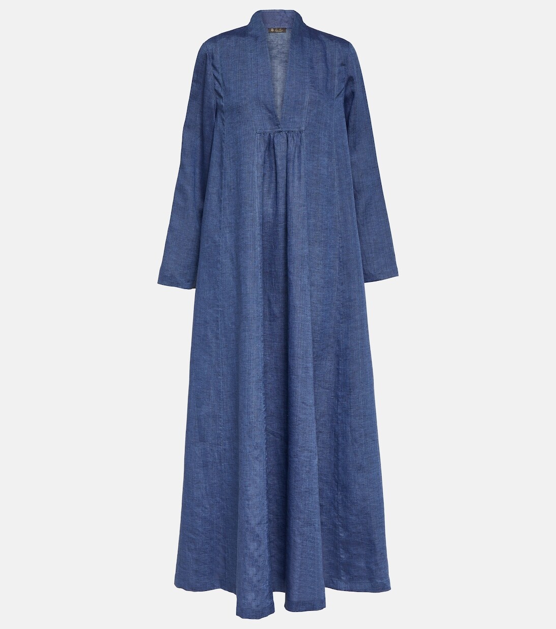 

Льняной кафтан Loro Piana, синий