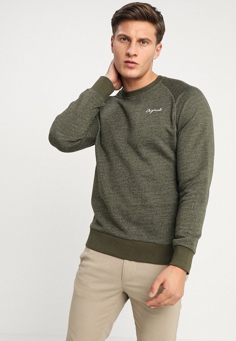 

Толстовка Jack & Jones Jorhide Crew Neck, лесная ночь, Серый