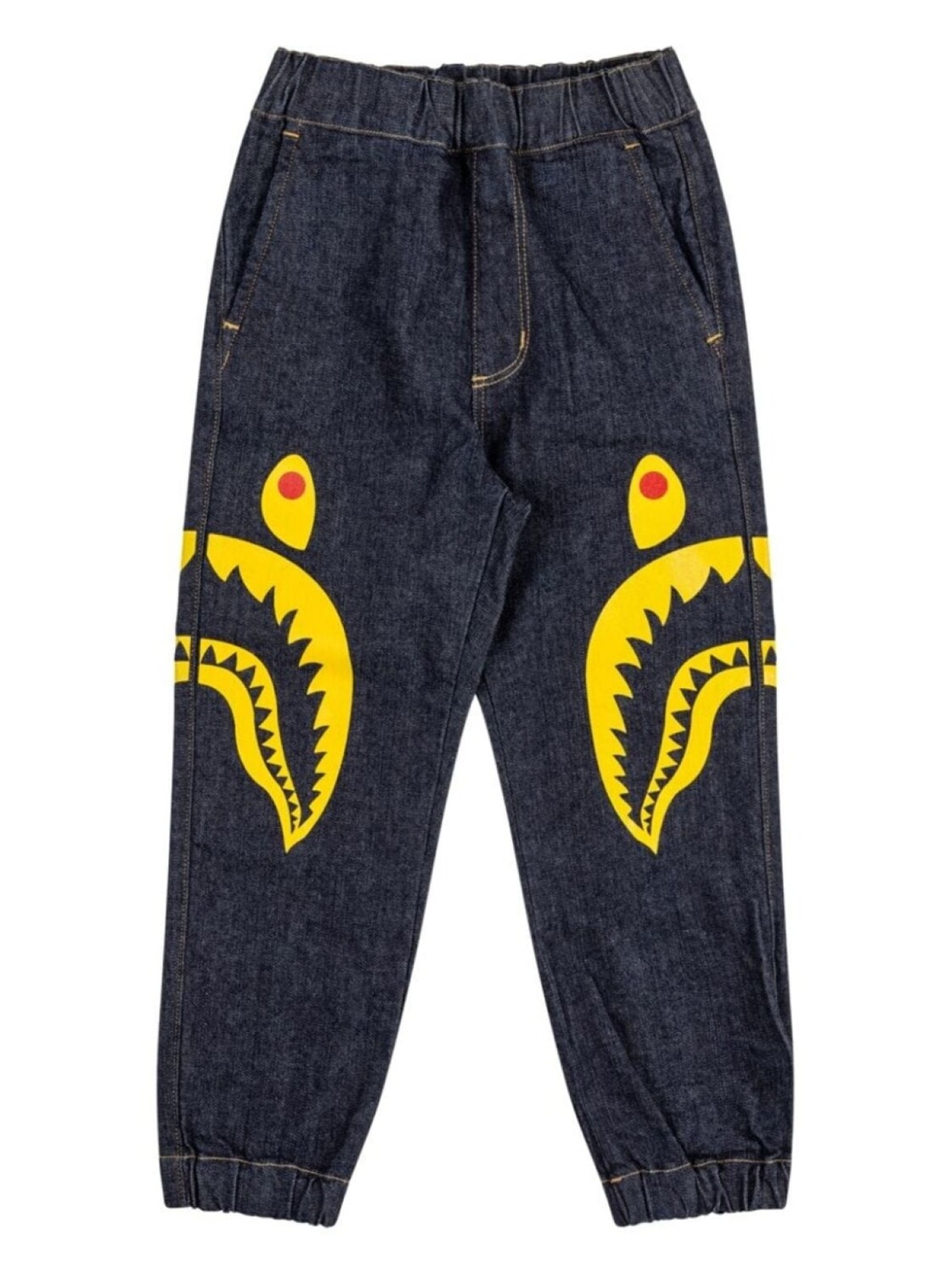 

A Bathing Ape джоггеры Side Shark, черный