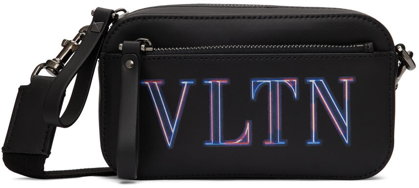 

Черная неоновая сумка через плечо VLTN Valentino Garavani