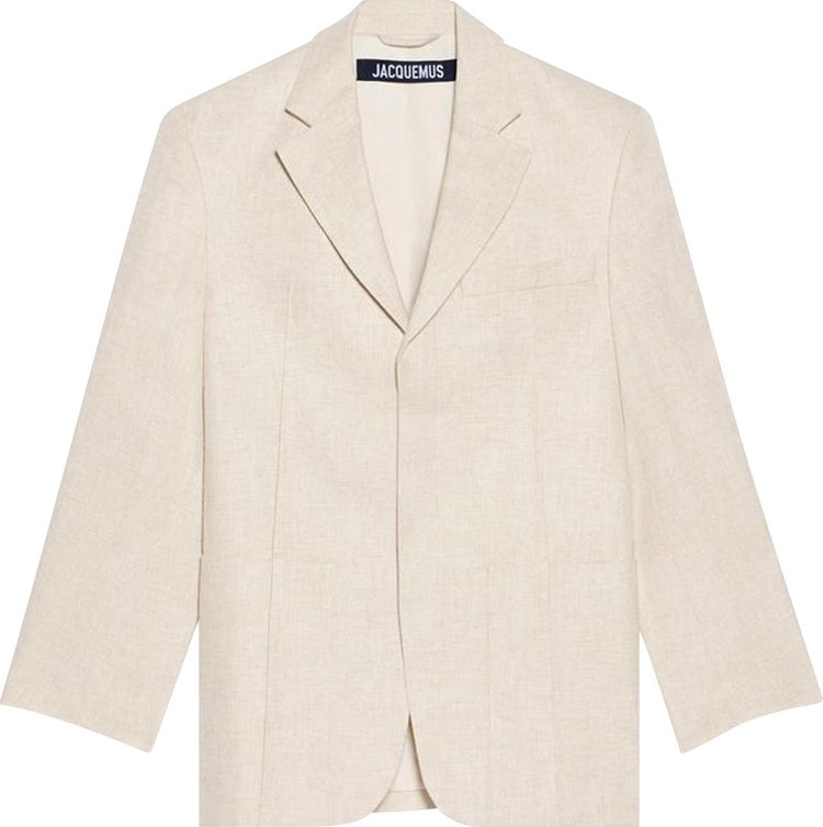 

Куртка Jacquemus D'Homme 'Light Beige', кремовый