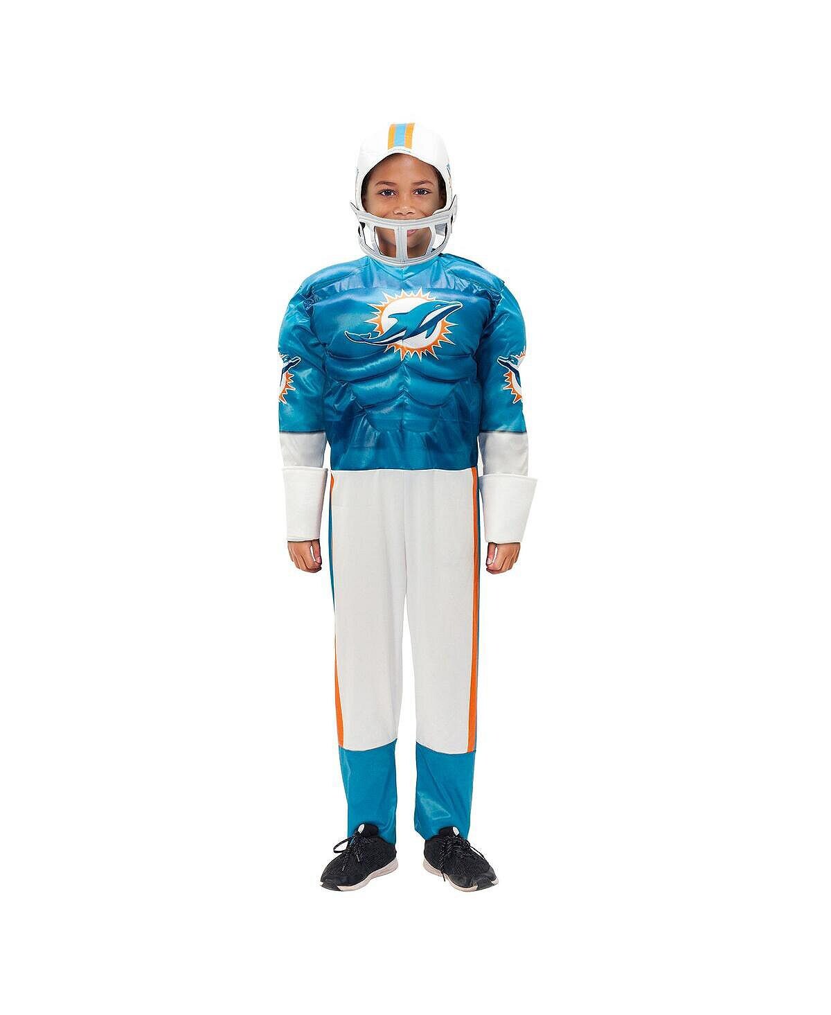 

Костюм для игрового дня Big Boys Aqua Miami Dolphins Jerry Leigh