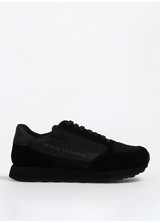 

Черные мужские кожаные кроссовки XUX083XV263 Armani Exchange, черный