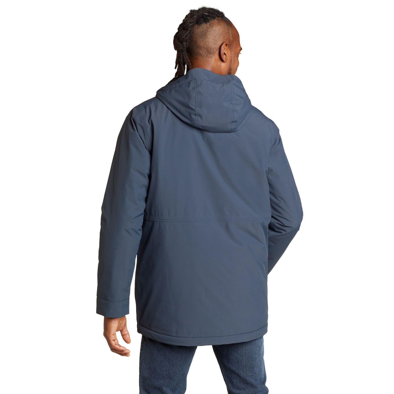 

Утепленная парковка с дождевиком Big & Tall , Black Eddie Bauer, черный