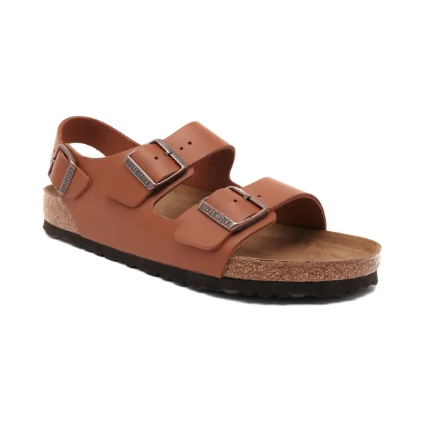 

Кожаные сандалии Милан Birkenstock, коричневый