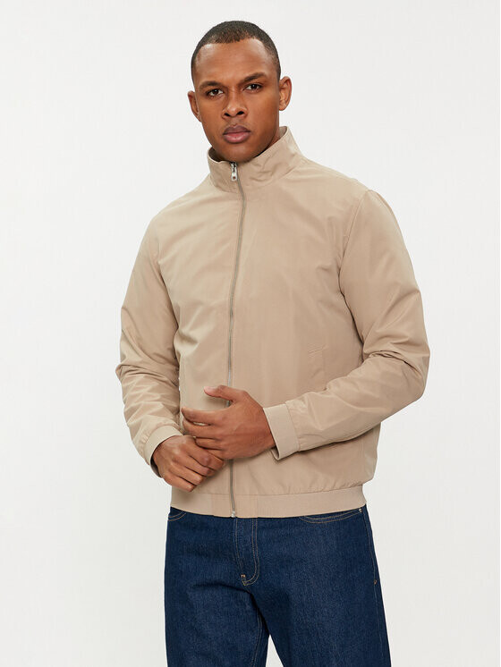 

Бомбер стандартного кроя Jack&Jones, бежевый