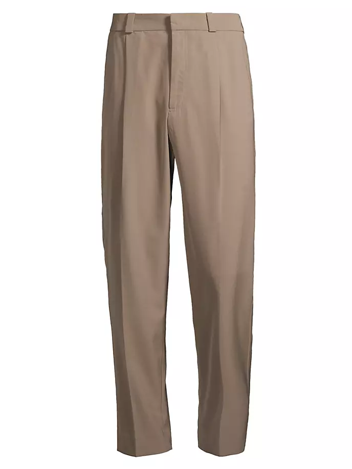 

Костюмные брюки из смесовой шерсти Jantiber Acne Studios, серый