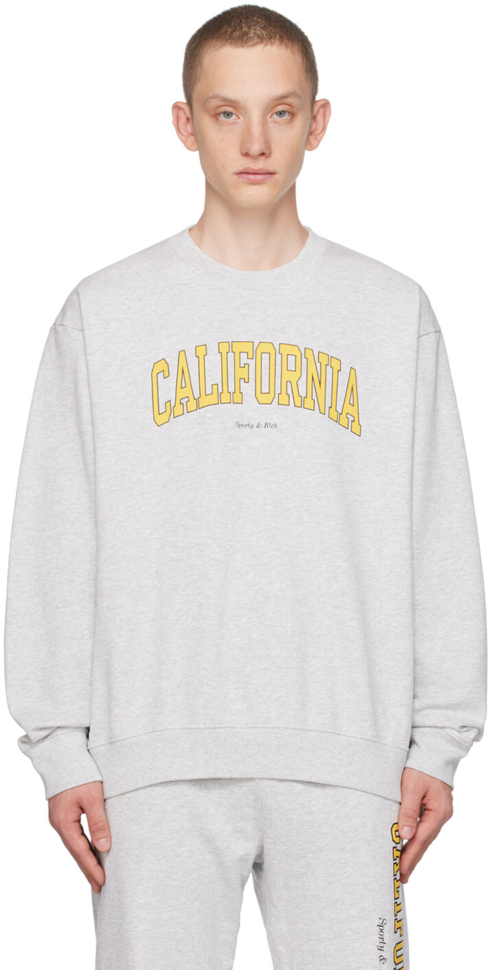 

Серая толстовка Sporty & Rich California, Серый