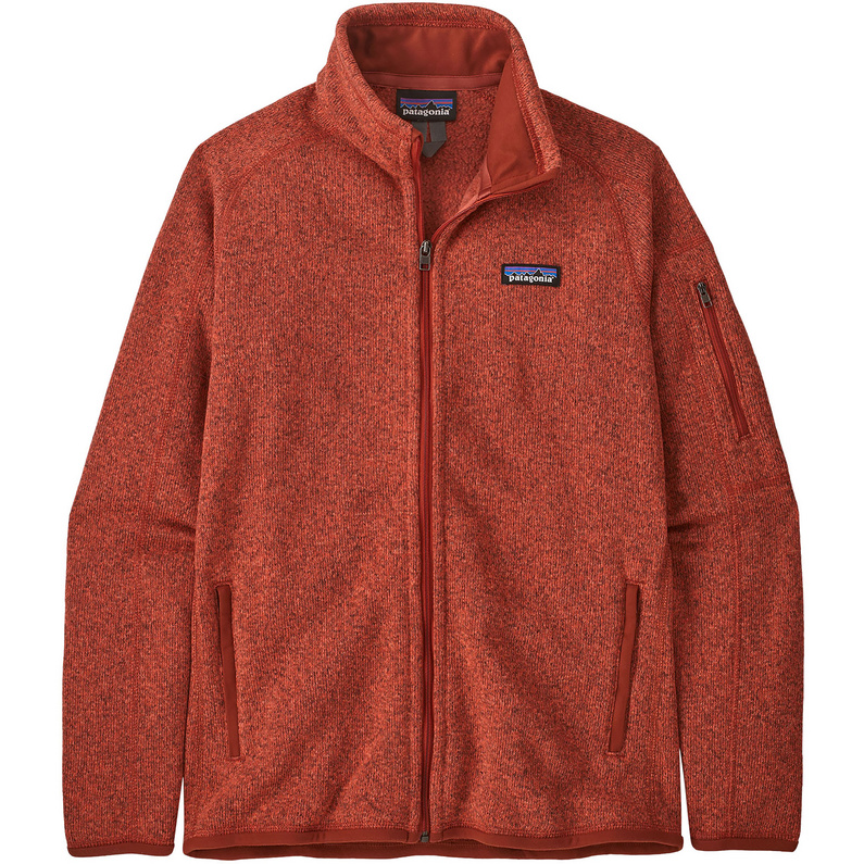 Женская куртка-свитер лучшего качества Patagonia, оранжевый