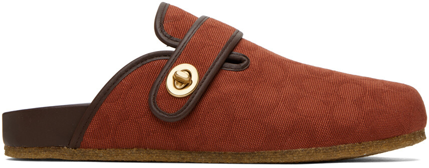 

Красные фирменные лоферы Coach 1941