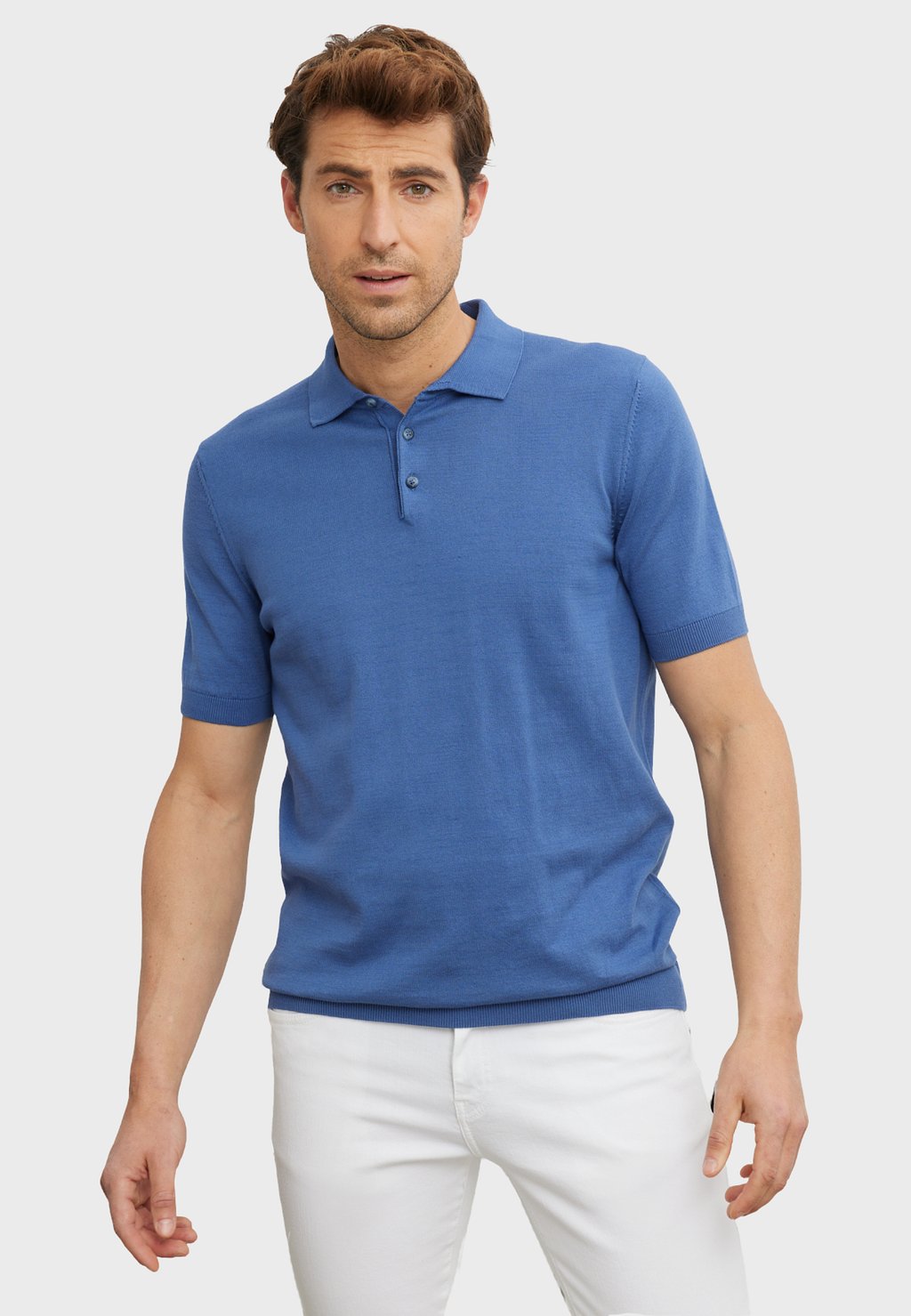 Поло Standard Fit Short Sleeve AC&CO / ALTINYILDIZ CLASSICS men s polo suit summer new fashion men sets printed short sleeve zipper polo shirt