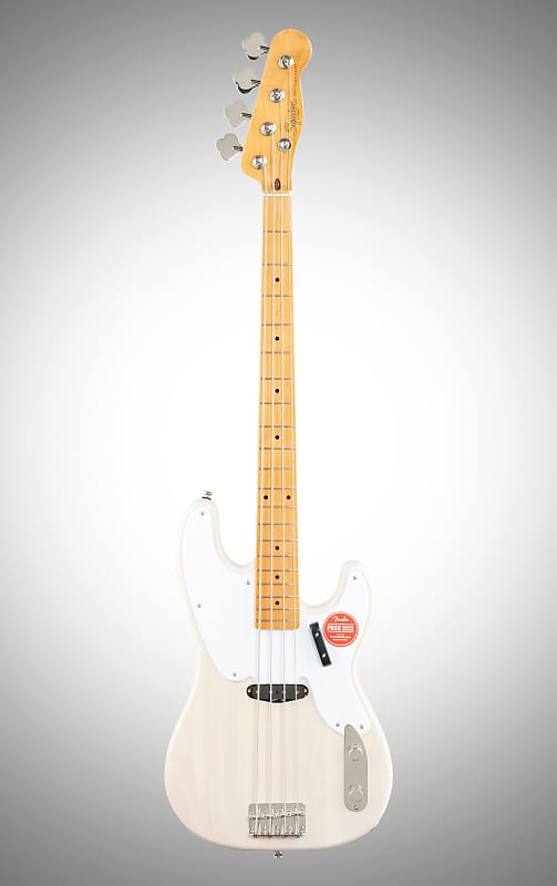 Басс гитара Squier Classic Vibe '50s Precision Electric Bass, with Maple Fingerboard, White Blonde