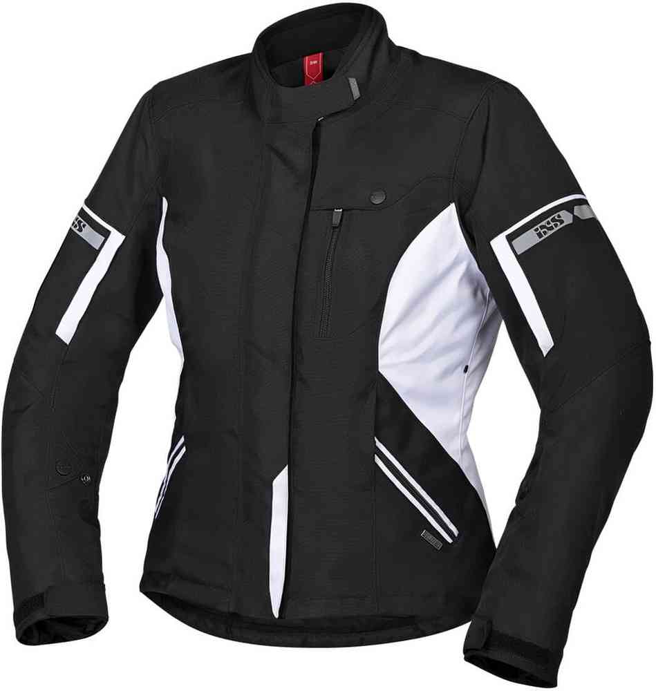Женская мотоциклетная текстильная куртка Tour Finja-ST 2.0 IXS, черно-белый