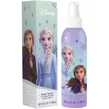 цена Детский парфюмерный спрей для тела Frozen Ii с мотивом Эльзы, 200 мл, Air Val