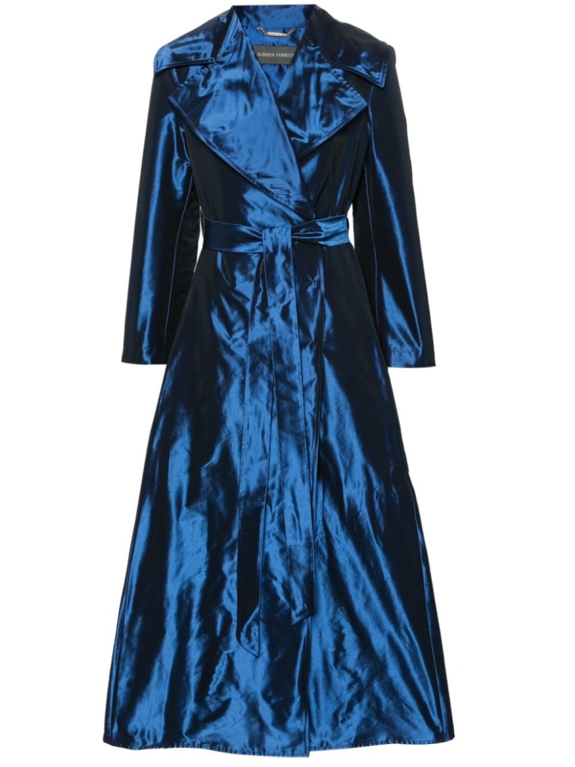 

Alberta Ferretti двубортное пальто, синий