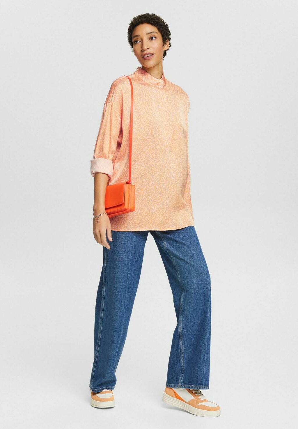 

Блузка BEDRUCKTE Esprit, цвет pastel orange