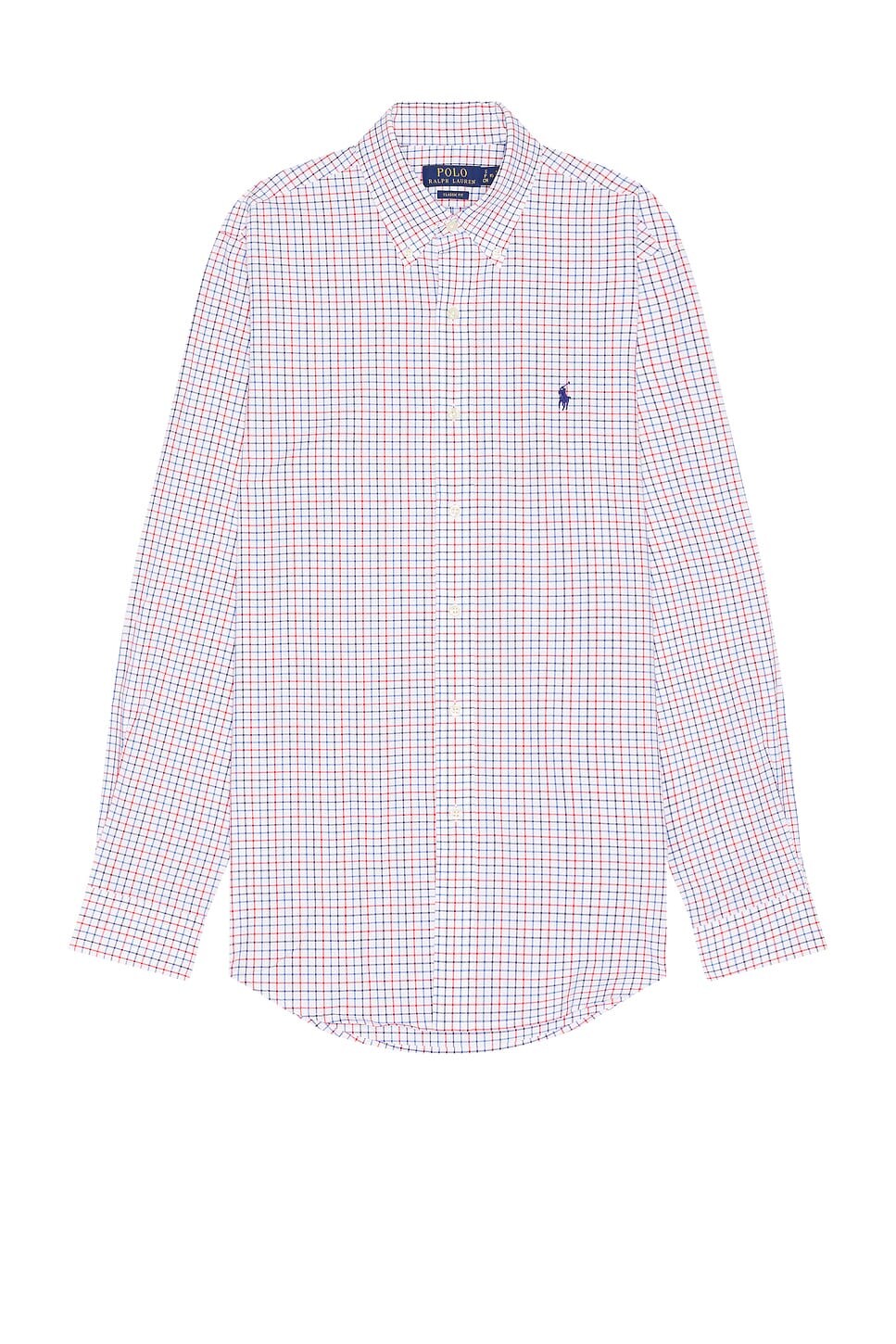 

Рубашка из поплина Polo Ralph Lauren, цвет Blue & Red Multi