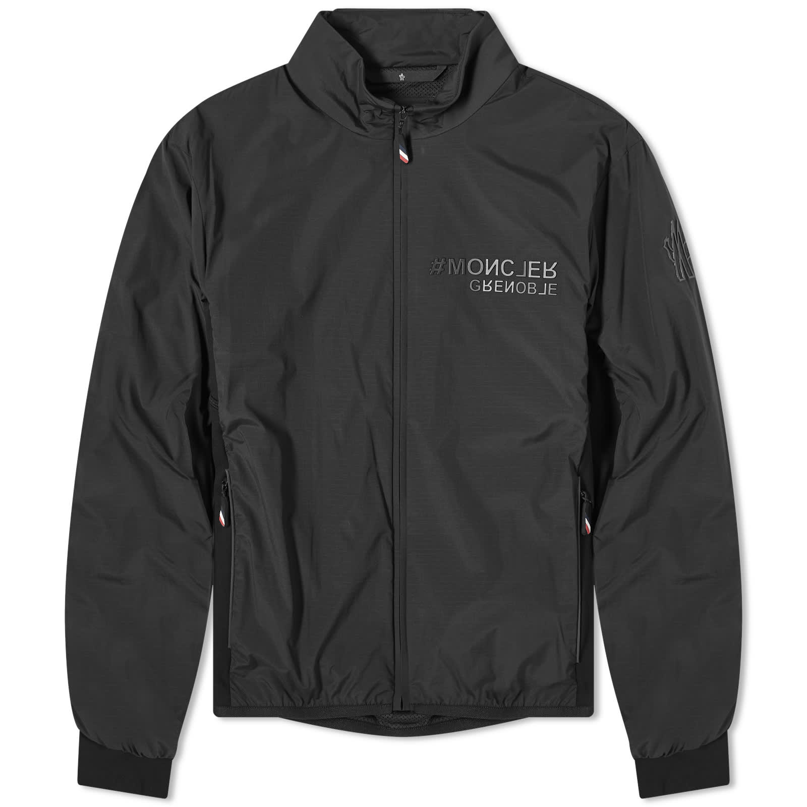 Куртка Moncler Grenoble Doron Ripstop, черный красная пуховая куртка montgirod moncler grenoble