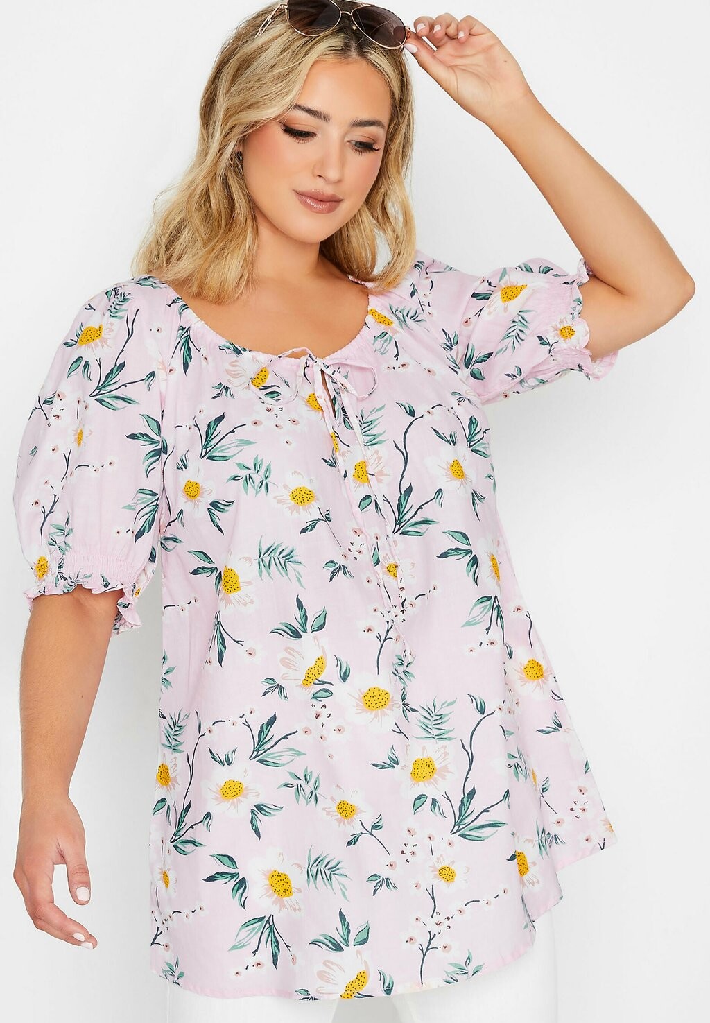 

Футболка с принтом Yours Clothing, Серый