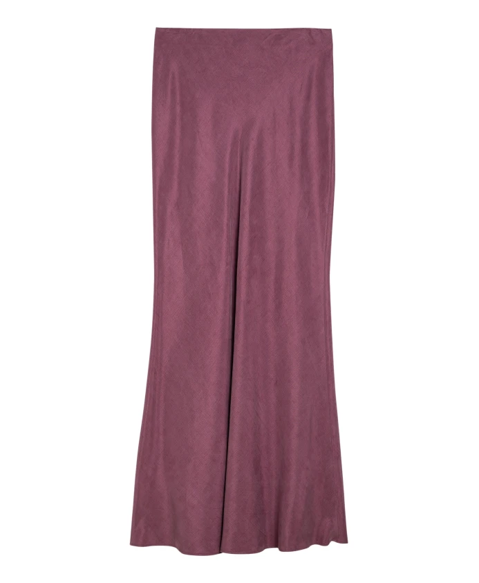 

Длинная юбка в модном стиле Max Mara Studio, фиолетовый