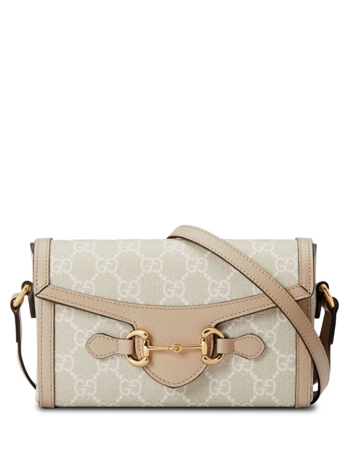 

Мини-сумка на плечо 1955 Horsebit Gucci, белый